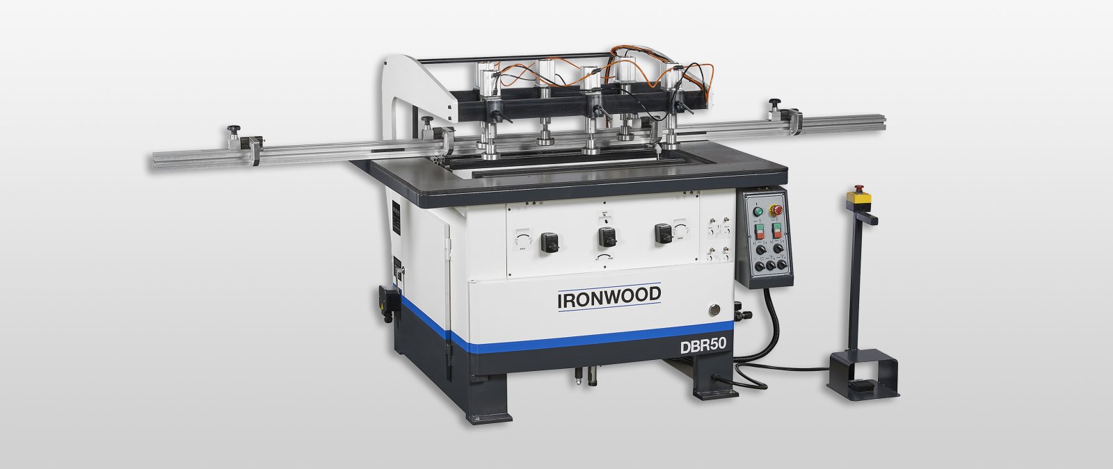 CNC boring machine drilling dowel holes